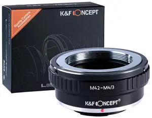 K&F Concept K&F Concept High Precision Lens Adapter, Cooper Mount, M42-M4/3 II