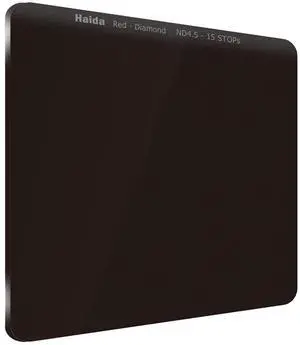 Haida Red-Diamond ND 100x100mm Filter, 4.5/32000x Density (15-Stops)