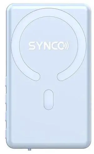 Synco Audio 3.9" XView M4 Wireless Selfie Monitor Screen with MagSafe for Phone Vlogging, Blue