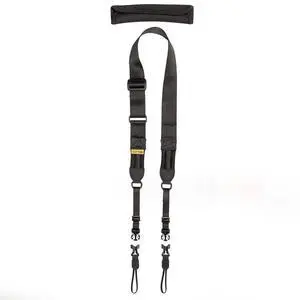 Cotton Carrier Camera Neck Strap, Black