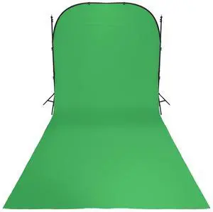 Glow Super Collapsible Background - 8 x 16' (Chroma Green) #CB-816-G