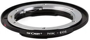 K&F Concept K&F Concept High Precision Lens Adapter Mount,NIK-EOS