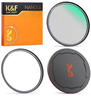 K&F Concept 58mm Nano-X 1/8 Black Soft Diffusion Magnetic Filter