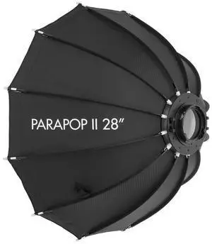 Glow ParaPop 28" II Portable Softbox w/Bowens Mount Adapter and OTA Adapter Set