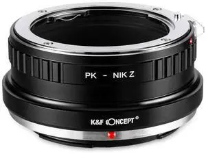 K&F Concept Pentax PK Lenses to Nikon Z Lens Mount Adapter K&F Concept Pentax PK Lenses to Nikon Z Lens Mount Adapter
