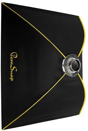 Glow Glow ParaSnap 36x44" Rectangle SterlingFibre Bowens Mount Softbox with External & Internal Diffusers, 144mm Bowens Speedring, w/Quick Speedring Swap for Studio Lighting