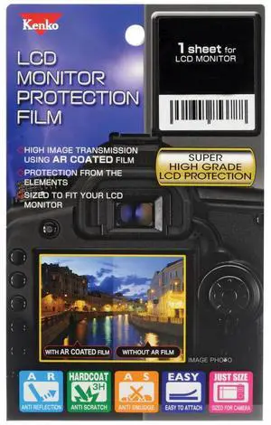 Kenko LCD Monitor Protection Film for Fujifilm X-T2 Camera