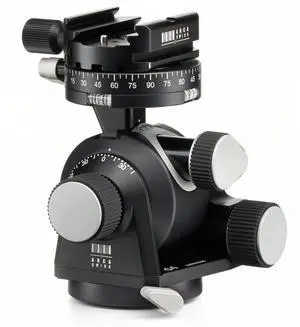 Arca Swiss d4 Geared Tripod Head with Quick Set Classic Device (Plate Not Included)