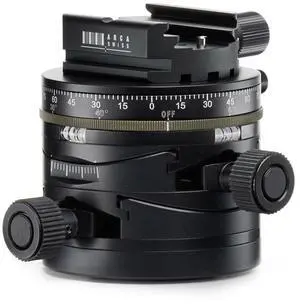 Arca Swiss Core 75 Leveler Geared Tripod Head with clicPan and Classic Quick Release