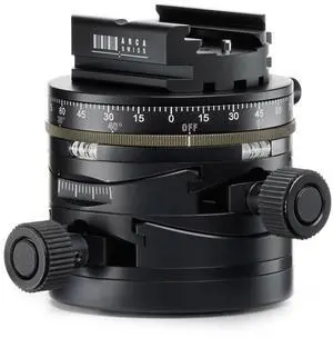 Arca Swiss Core 75 Leveler Geared Tripod Head with clicPan and flipLock Quick Release