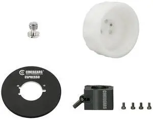 Cinegears Single Axis Wireless Finger Wheel Espresso Full-Size Knob Pack