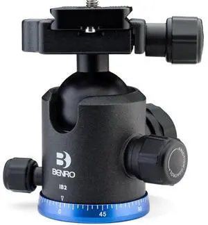 Benro IB2 Triple Action Ballhead with PU60 Plate