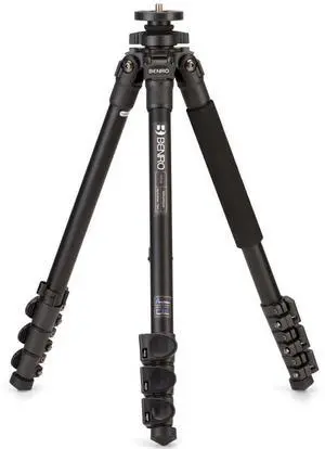 Benro TAD18A Series 1 4-Section Adventure Aluminum Tripod, Flip Lock