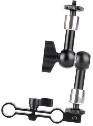 CAMVATE Flexible 7" Articulating Magic Arm with 15mm Dual Rod Clamp