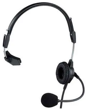 Telex PH-44A5 Dual-Sided Intercom Headset with 6' Cable & A5F Connector, 300Hz-15kHz Headphones Frequency, 150Ohms Headphones & 200Ohms Mic Impedance