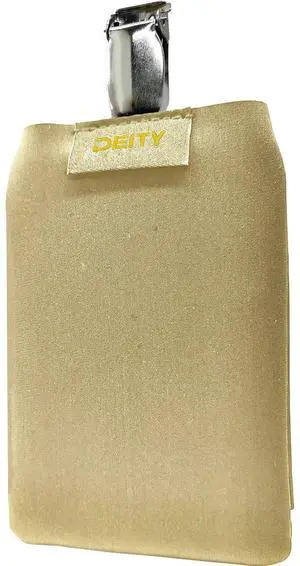 Deity Microphones Soft Pouch for Theos DBTX Bodypack Transmitter, Beige