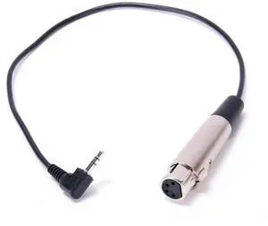 Datavideo 3.5mm Jack to 4-Pin XLR Female Adapter Cable for ITC-100SL Beltpack