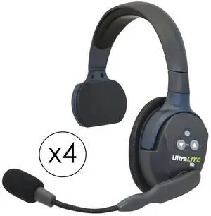 Eartec UL4S UltraLITE 4-Person Single-Ear Headset System