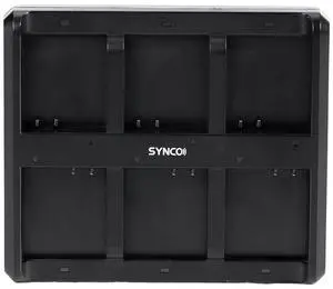 Synco Audio 20.16W 6-Slot Charging Station for Xtalk Wireless Intercom Headset