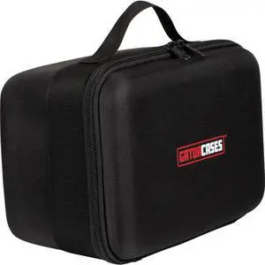 Gator Cases EVA Hard Case with Custom Foam for Shure SM7B Vocal Microphone, Black