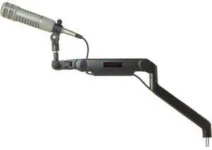 O.C. White ProBoom Ultima Gen2 ULP Adjustable Mic Boom with 45 Degree Fixed Angle Arm, Black