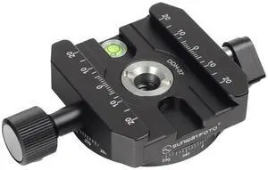 SunwayFoto DDH-07N Panoramic Panning Clamp, Jaw Length 58mm, Screw Hole UNC3/8", 44.09lbs Capacity