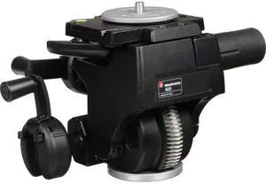 Manfrotto 400 Deluxe Geared Head with Quick Release Supports - 22.1 lbs (#3263)