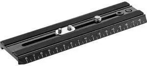 Manfrotto Video Camera Plate with Metric Ruler, 7"