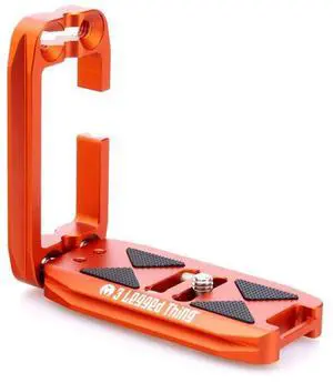 3 Legged Thing Ellie Next Evolution Universal L-Bracket for Mirrorless and DSLR Camera, Copper (Orange)