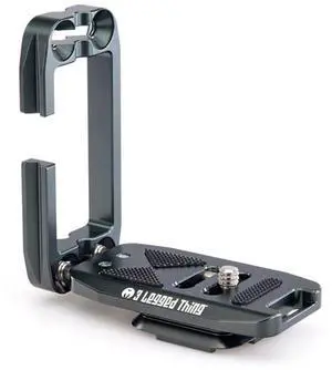 3 Legged Thing Ellie PD Short Universal L-Bracket, PD Capture, Gray #ELLIEPDSG