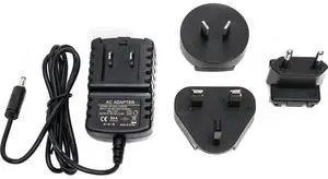 SmallHD International Power Supply for Sony L-Series and Canon LP-E6 Style Battery Chargers, Includes EU, UK, Australia/New Zealand Wall Plug