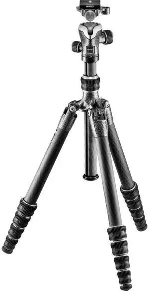 Gitzo GT1555T Traveler Series 1 5-Section Carbon Fiber Tripod with GH1382TQD Center Ball Head