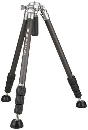 Slik VARI CF-704 4-Section CF Tripod Professional Kit, 17.6 lbs Capacity #615929