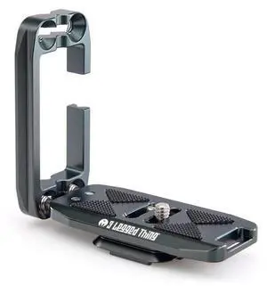 3 Legged Thing Ellie PD Universal L-Bracket with Peak Design Capture, Compatible Base, Metallic Slate, Gray