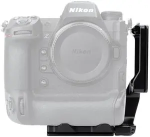 ProMediaGear PLNZ9 L-Bracket with QD Strap Port for Nikon Z9 Mirrorless Camera