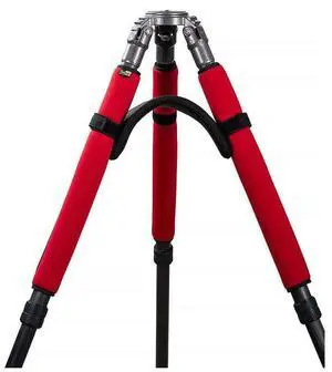 LensCoat LegWrap Pro 518 (set of 3) for Gitzo Series 4 & 5 Tripods or Others with Upper Leg 37 - 43.2mm Diameters - Red, 18" long