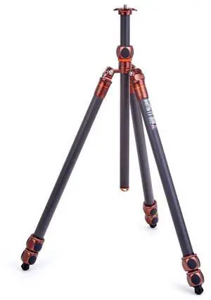3 Legged Thing Winston 2.0 3-Section Carbon Fiber Tripod, Earth Bronze