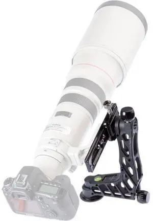 ProMediaGear GKJrC Katana Pro Aluminum Gimbal Head with Arca Type Clamp for Telephoto Lenses, 22 lbs Capacity