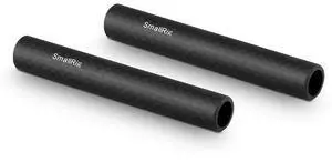 SmallRig 15mm Carbon Fiber Rod, 4", 2-Pack