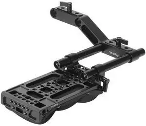 SmallRig Shoulder Rig Kit, Includes Shoulder Pad, Offset Raiser, 2x 15mm Rod