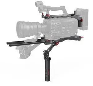 SmallRig Professional Kit with VCT Shoulder Pad, Top Plate, Rosette Handle Grip for Sony FX9