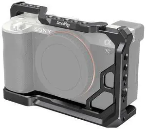 SmallRig Professional Camera Cage Kit with ARRI Locating Top Handle and HDMI Cable Clamp for Sony Alpha 7S III