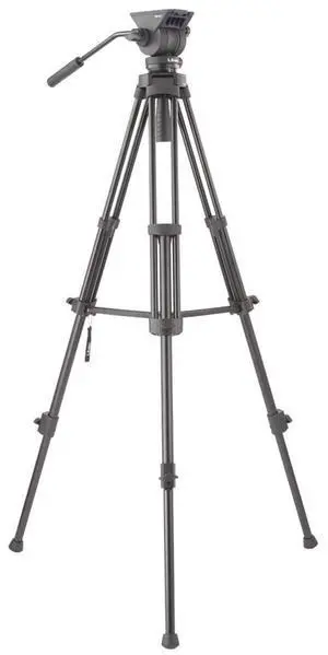 Libec TH-X 3-Section Aluminum Tripod with Head and Mid-Level Spreader