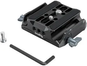 SmallRig 3357 Universal LWS Baseplate with Dual 15mm Rod Clamp