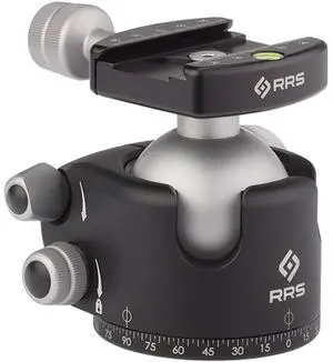 Really Right Stuff BH-55 Ball Head with Full-Size Screw-Knob Clamp, 50 lb Capacity