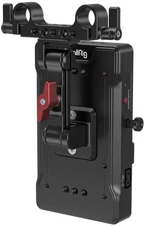 SmallRig 3204B Advanced V-Mount Battery Adapter Plate with Adjustable Arm
