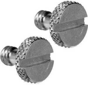Manfrotto 2-Pack Replacement Screws (Set of 2-Viti 1/4") for QR Plate 501PL and 410PL
