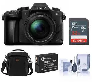 Panasonic LUMIX DMC-G85 Camera with 12-60mm f/3.5-5.6 OIS Lens, w/Included Value