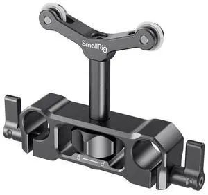 SmallRig Universal 15mm LWS Rod Mount Lens Support, 1.2" Vertical Adjustment, Black