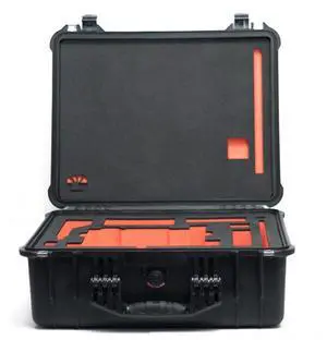 Bright Tangerine Pelican 1550 Case with Foam for VIV and VIV 5" Matte Box